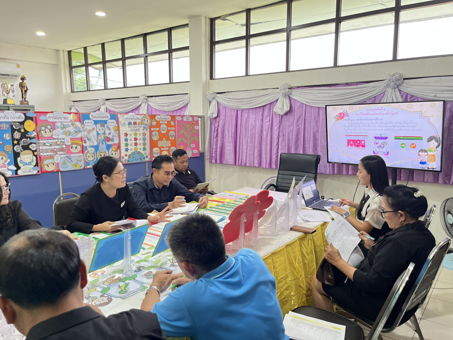 ดำเนินการติดตามตรวจสอบคุณภาพการศึกษาตามระบบประกันคุณภาพภายใน ของสถานศึกษาในสังกัด เทศบาลตำบลคำน้ำแซบ ประจำปีการศึกษา 2568