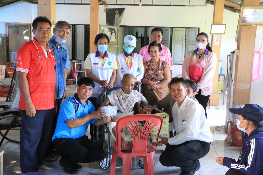 ลงเยี่ยมผู้ป่วย ผู้ป่วยติดเตียง  ตามแนวทางการดูแลสุขภาพระยะยาว (Long Term Care: LTC) ในตำบลคำน้ำแซบ